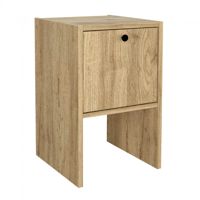 Κομοδίνο Pepa Megapap χρώμα sepet oak 35x34,6x59,6εκ.
