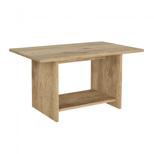 Τραπεζάκι σαλονιού Rema Megapap χρώμα sepet oak 80x40x41,8εκ.
