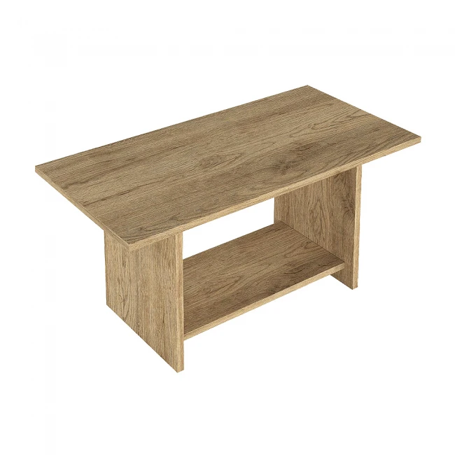 Τραπεζάκι σαλονιού Rema Megapap χρώμα sepet oak 80x40x41,8εκ.