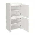 Παπουτσοθήκη Sarpedon Megapap χρώμα λευκό 48x35x91,8εκ.