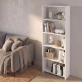 Βιβλιοθήκη Anfisa Megapap χρώμα λευκό 58x22x170εκ.