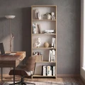 Βιβλιοθήκη Anfisa Megapap χρώμα sapphire oak 58x22x170εκ.