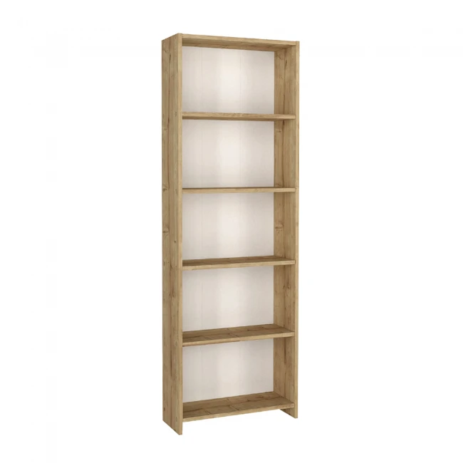 Βιβλιοθήκη Anfisa Megapap χρώμα sapphire oak 58x22x170εκ.