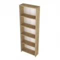 Βιβλιοθήκη Anfisa Megapap χρώμα sapphire oak 58x22x170εκ.