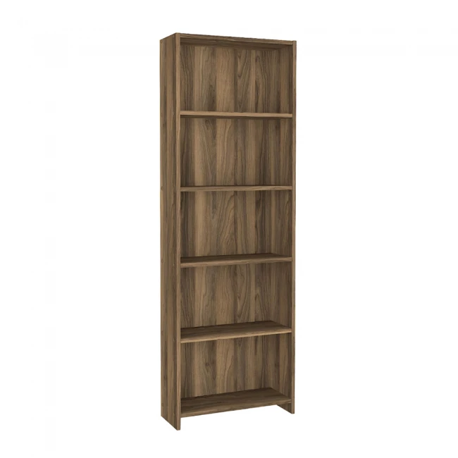 Βιβλιοθήκη Anfisa Megapap χρώμα καρυδί 58x22x170εκ.