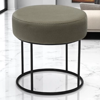 Σκαμπώ Moon Megapap υφασμάτινο χρώμα πράσινο 40x40x40εκ. Σκαμπώ Moon Megapap υφασμάτινο χρώμα πράσινο 40x40x40εκ.