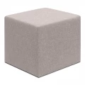Σκαμπώ Linda Megapap υφασμάτινο χρώμα μπεζ 40x40x40εκ.
