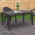 Τραπέζι πολυπροπυλενίου Kalan Megapap χρώμα καφέ 150x90x75εκ. Τραπέζι πολυπροπυλενίου Kalan Megapap χρώμα καφέ 150x90x75εκ.