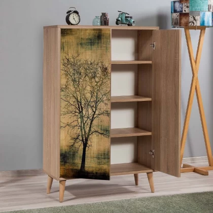 Παπουτσοθήκη - ντουλάπι Soho Megapap χρώμα sonoma 80x36x127εκ. Παπουτσοθήκη - ντουλάπι Soho Megapap χρώμα sonoma 80x36x127εκ.