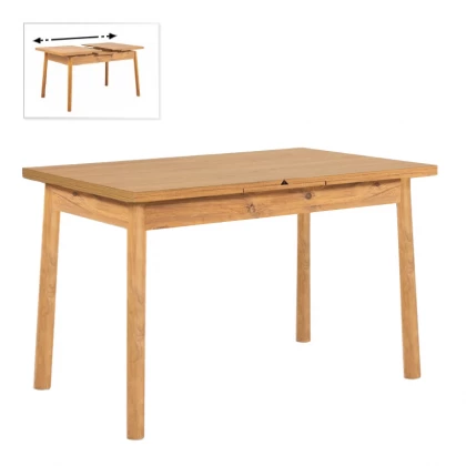 Τραπέζι Jemmy Megapap επεκτεινόμενο χρώμα atlantic pine 120/153x75x77εκ. Τραπέζι Jemmy Megapap επεκτεινόμενο χρώμα atlantic pine 120/153x75x77εκ.