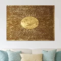 Πίνακας σε καμβά "Golden Sun" Megapap ψηφιακής εκτύπωσης 100x70x3εκ. Πίνακας σε καμβά "Golden Sun" Megapap ψηφιακής εκτύπωσης 100x70x3εκ.