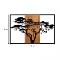 Διακοσμητικό τοίχου Acacia Tree Megapap ξύλινο - μεταλλικό χρώμα καρυδί - μαύρο 90x3x58εκ. Διακοσμητικό τοίχου Acacia Tree Megapap ξύλινο - μεταλλικό χρώμα καρυδί - μαύρο 90x3x58εκ.