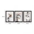 Πίνακας "Flower Girls" Megapap 3 τμχ. σε πλαίσιο 35x45x2εκ. Πίνακας "Flower Girls" Megapap 3 τμχ. σε πλαίσιο 35x45x2εκ.