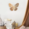 Διακοσμητικό τοίχου Butterfly Megapap μεταλλικό χρώμα χρυσό 29x32εκ. Διακοσμητικό τοίχου Butterfly Megapap μεταλλικό χρώμα χρυσό 29x32εκ.