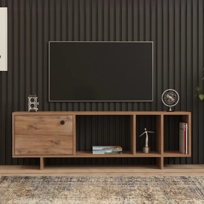 Έπιπλο τηλεόρασης Folsom Megapap χρώμα atlantic pine 140x29,9x45εκ. Έπιπλο τηλεόρασης Folsom Megapap χρώμα atlantic pine 140x29,9x45εκ.