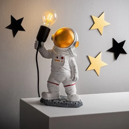 Φωτιστικό επιτραπέζιο Astronaut Megapap E27 πολυεστερικό χρώμα λευκό 20x15x32εκ. Φωτιστικό επιτραπέζιο Astronaut Megapap E27 πολυεστερικό χρώμα λευκό 20x15x32εκ.