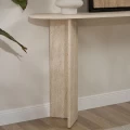 Κονσόλα Sira Megapap χρώμα travertine 150x35x75εκ.