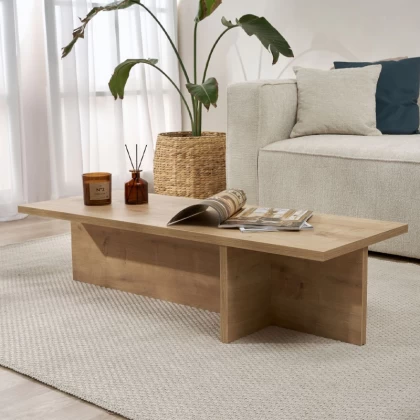 Τραπεζάκι σαλονιού Harbor Megapap χρώμα sapphire oak 120x45x30εκ. Τραπεζάκι σαλονιού Harbor Megapap χρώμα sapphire oak 120x45x30εκ.