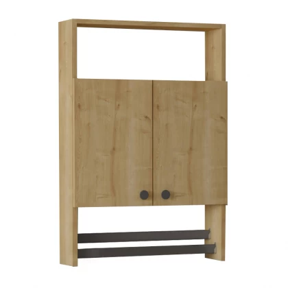 Ντουλάπι μπάνιου επιτοίχιο Ela Megapap χρώμα sapphire oak 60x15x87εκ. Ντουλάπι μπάνιου επιτοίχιο Ela Megapap χρώμα sapphire oak 60x15x87εκ.