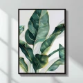Πίνακας "Botanical Leaves" Megapap ψηφιακής εκτύπωσης 50x70εκ.
