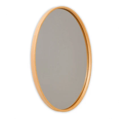 Καθρέπτης τοίχου Cloudy Megapap ξύλο χρώμα φυσικό οξιάς 45x4x60εκ.