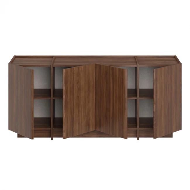 Μπουφές Dorma Megapap χρώμα καρυδί 180x45x80,2εκ.