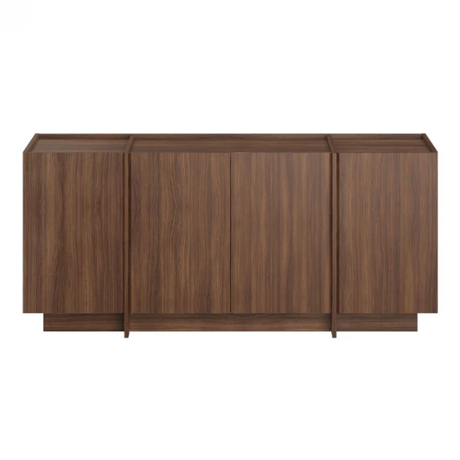 Μπουφές Dorma Megapap χρώμα καρυδί 180x45x80,2εκ.