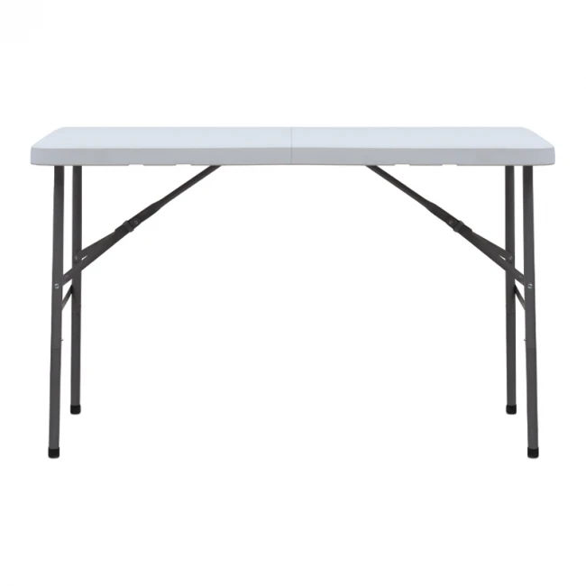 Τραπέζι catering - συνεδρίου Capri Megapap πτυσσόμενο - βαλίτσα χρώμα λευκό του πάγου 120x60x74εκ.