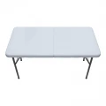 Τραπέζι catering - συνεδρίου Capri Megapap πτυσσόμενο - βαλίτσα χρώμα λευκό του πάγου 120x60x74εκ.