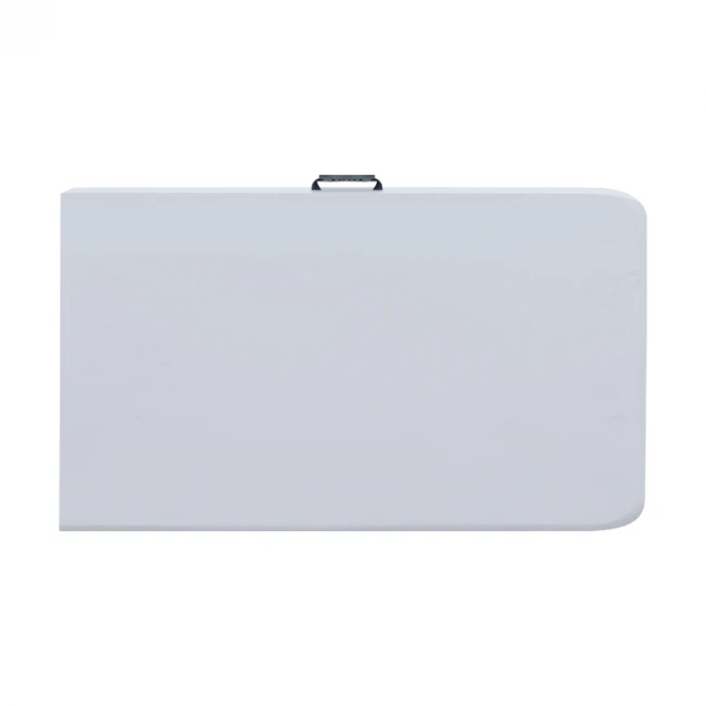 Τραπέζι catering - συνεδρίου Capri Megapap πτυσσόμενο - βαλίτσα χρώμα λευκό του πάγου 240x76x74εκ.