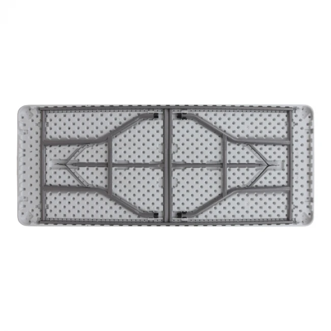 Τραπέζι catering - συνεδρίου Capri Megapap πτυσσόμενο - μονοκόμματη επιφάνεια χρώμα λευκό του πάγου 183x76x74εκ.