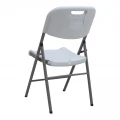 Καρέκλα catering - συνεδρίου Capri Megapap πτυσσόμενη χρώμα λευκό του πάγου 45x50x88εκ.
