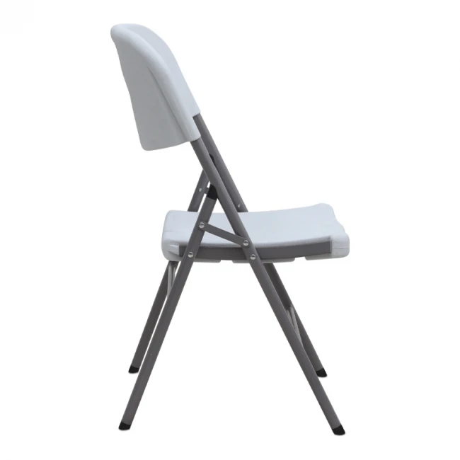 Καρέκλα catering - συνεδρίου Capri Megapap πτυσσόμενη χρώμα λευκό του πάγου 45x50x88εκ.