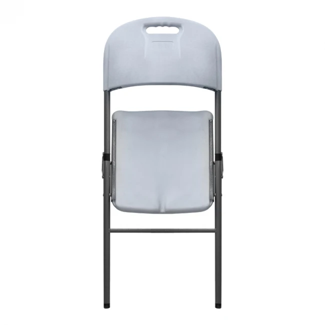 Καρέκλα catering - συνεδρίου Capri Megapap πτυσσόμενη χρώμα λευκό του πάγου 45x50x88εκ.