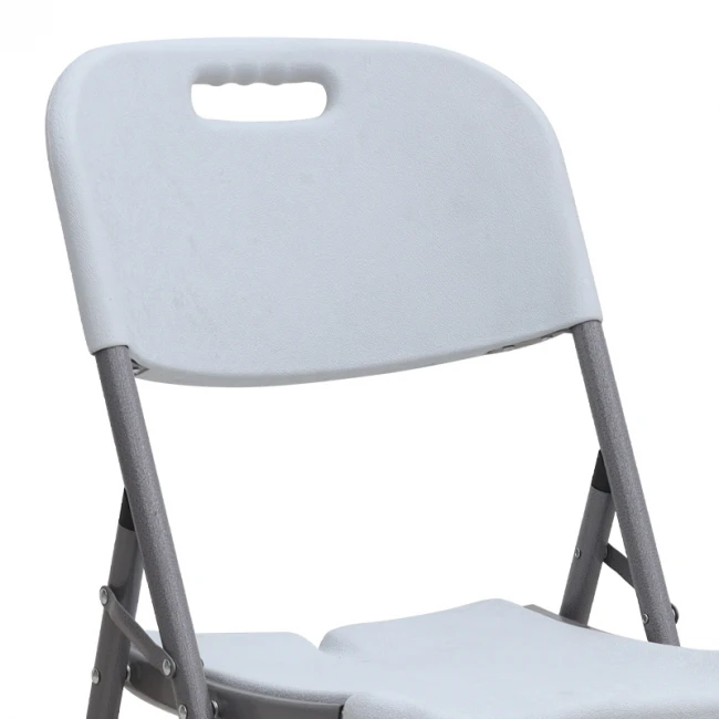 Καρέκλα catering - συνεδρίου Capri Megapap πτυσσόμενη χρώμα λευκό του πάγου 45x50x88εκ.