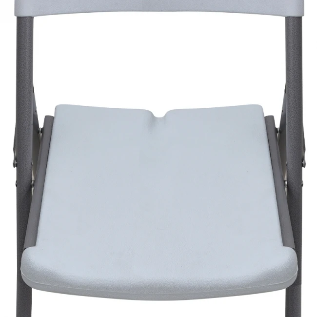 Καρέκλα catering - συνεδρίου Capri Megapap πτυσσόμενη χρώμα λευκό του πάγου 45x50x88εκ.