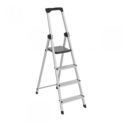 Σκάλα KUMTEL KMM-45 αλουμινίου 3+1 σκαλοπάτια 138εκ.