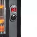 Ηλεκτρική θερμάστρα χαλαζία KUMTEL KS-2710 με 5 λάμπες 2800W χρώμα μαύρο 77x23x58εκ. Ηλεκτρική θερμάστρα χαλαζία KUMTEL KS-2710 με 5 λάμπες 2800W χρώμα μαύρο 77x23x58εκ.