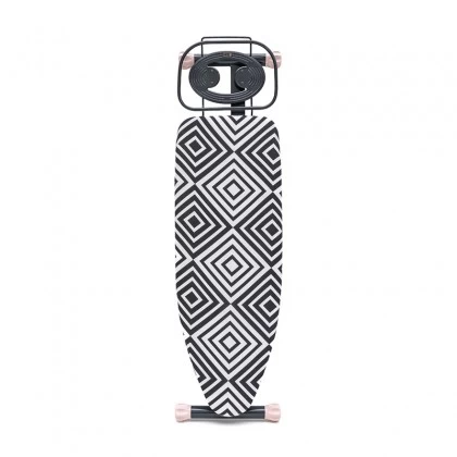 Σιδερώστρα ρούχων Valeria Perilla μεταλλική χρώμα ανθρακί 124x43x90εκ.