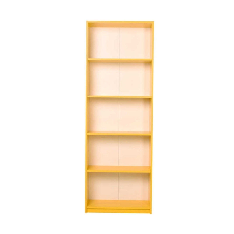 Βιβλιοθήκη χρώμα κίτρινο 3
