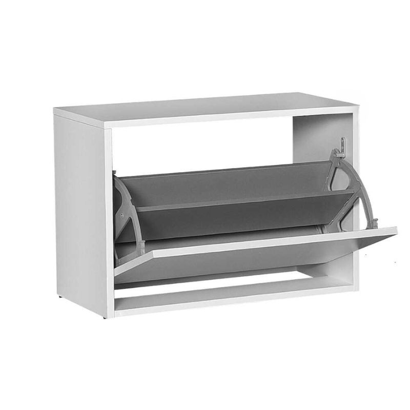 Παπουτσοθήκη 6 ζευγών χρώμα λευκό 4