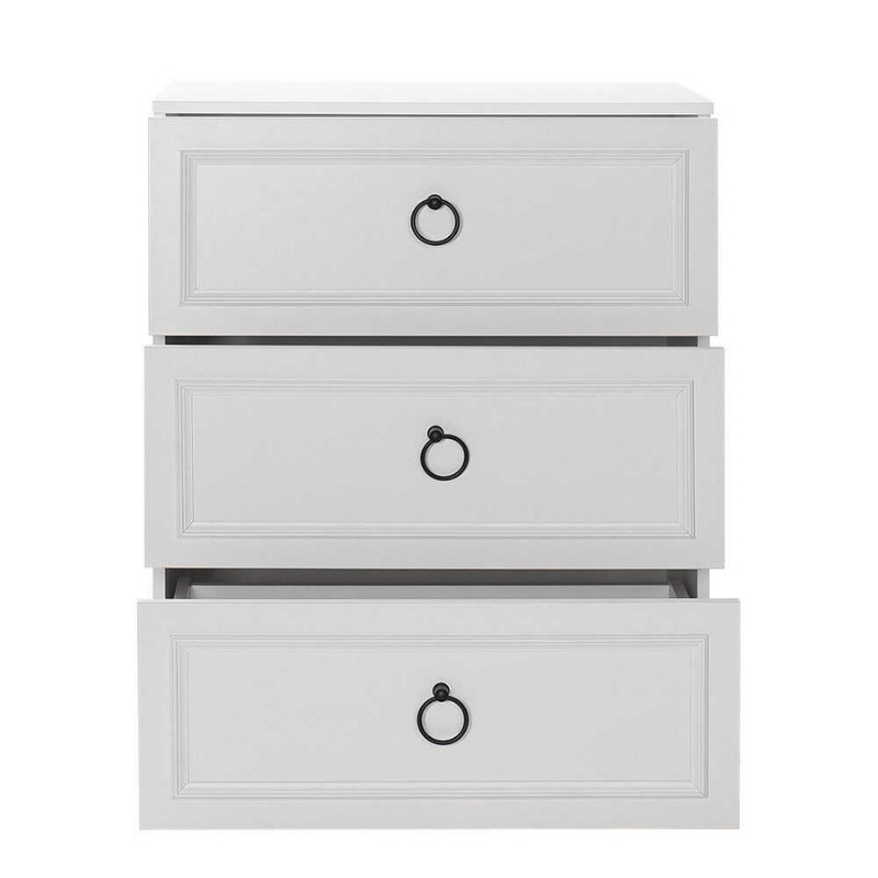 Συρταριέρα χρώμα λευκό 4