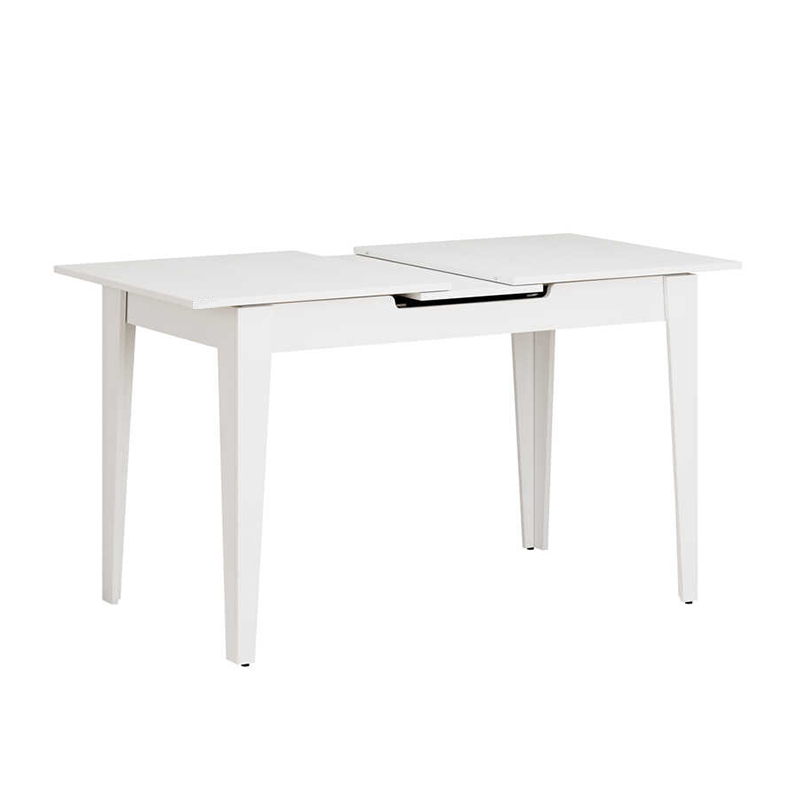Τραπέζι επεκτεινόμενο χρώμα λευκό 120/ 4