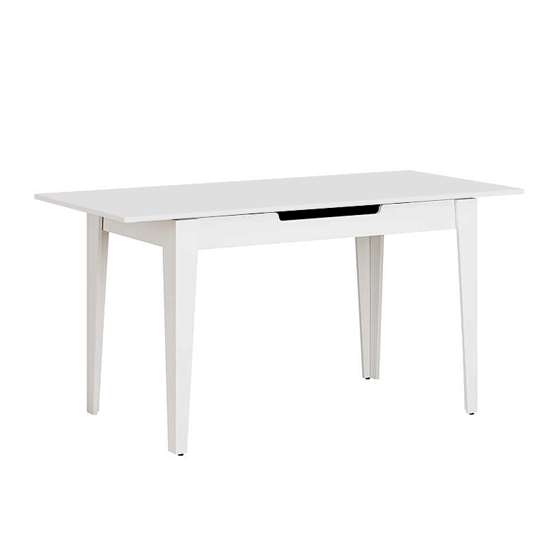 Τραπέζι επεκτεινόμενο χρώμα λευκό 120/ 6