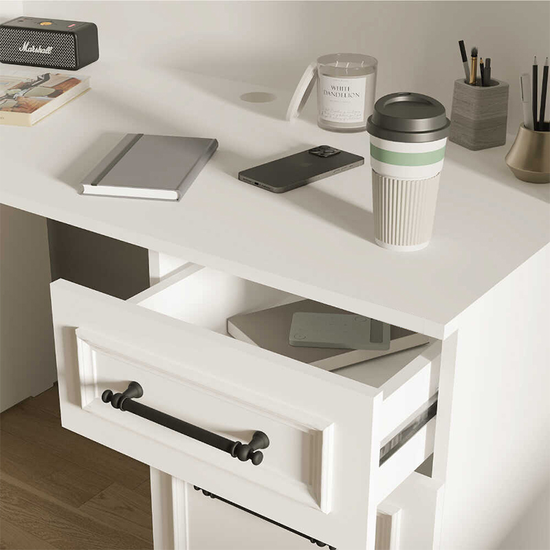 Γραφείο εργασίας χρώμα λευκό 3