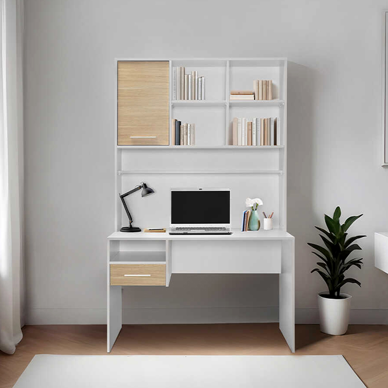 Γραφείο εργασίας χρώμα λευκό - oak 3