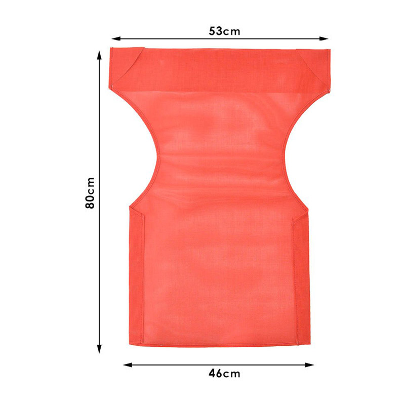 Διάτρητο πανί επαγγελματικό για πολυθρόνα σκηνοθέτη χρώματος κόκκινο Megapap 3