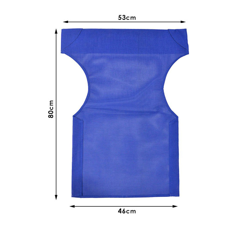 Διάτρητο πανί επαγγελματικό για πολυθρόνα σκηνοθέτη χρώματος μπλε Megapap 3