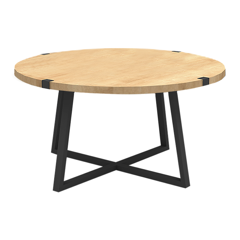 Τραπεζάκι σαλονιού χρώμα φυσικό οξιάς - ανθρακί 3