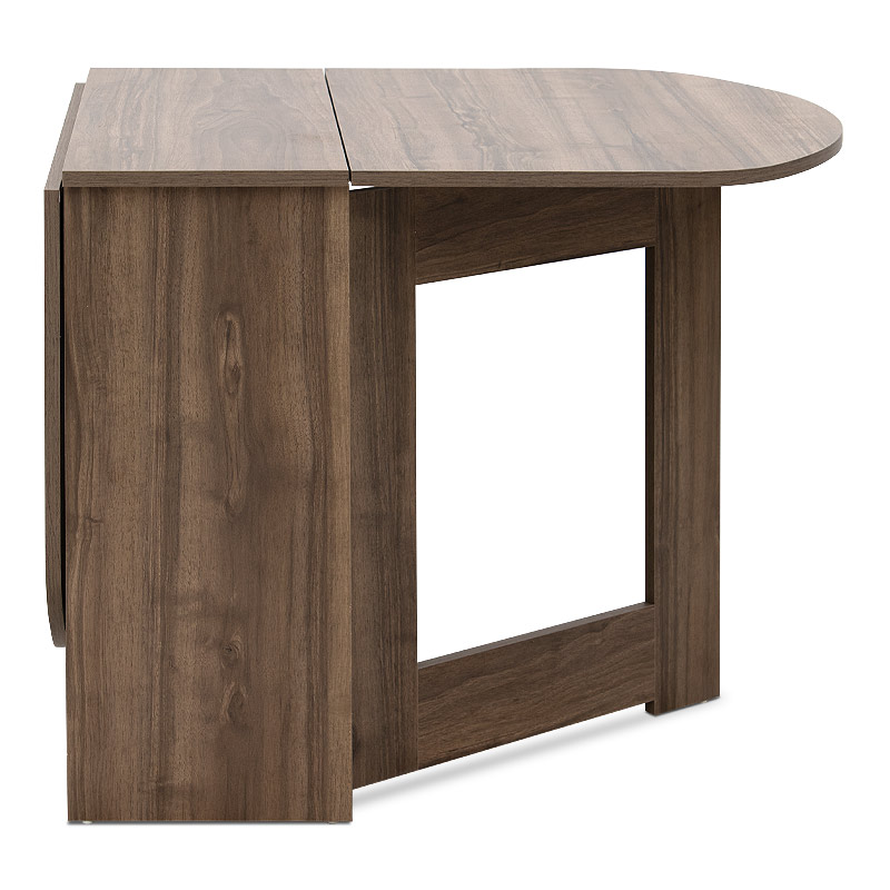 Τραπέζι επεκτεινόμενο χρώμα καρυδί 34(63+63)x80x76εκ. 7